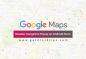 So deaktivieren Sie das Google Map-Navigations-Popup auf Android Oreo