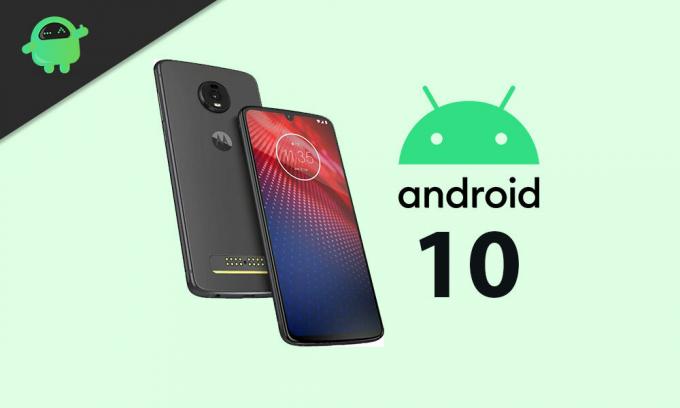 Moto Z4 Android 10