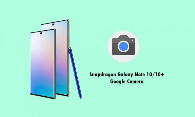 Google Camera for Galaxy Note 10 og 10 Plus [Last ned APK]