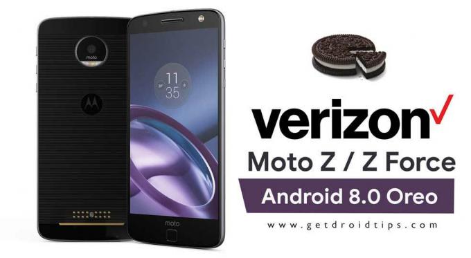 Descărcați OCL27.76-69-4 Android Oreo pentru Verizon Moto Z și Z Force Droid