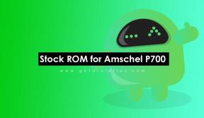 Stock ROMin asentaminen Amschel P700: een [laiteohjelmistotiedosto]