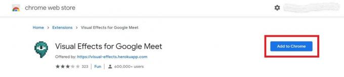 Installera Chrome-tillägget för att anpassa mötesbakgrund på Google Meets