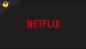 Fix: Netflix Black Screen Issue på slutten av en episode