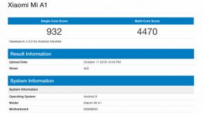 Το Xiaomi Mi A1 λαμβάνει σύντομα την ενημέρωση Android 9.0 Pie, εντοπισμένη στο GeekBench