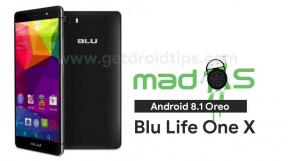 MadOS-i värskendamine Blu Life One X Android 8.1 Oreos põhineb AOSP-l (MT6753)