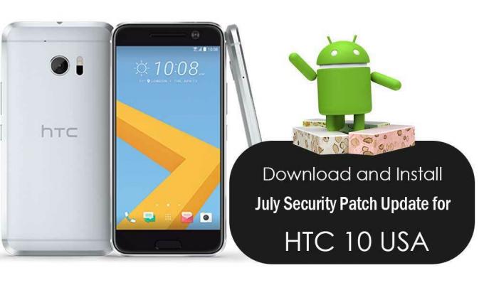 Télécharger Installer la mise à jour du correctif de sécurité de juillet 2.51.617.1 pour HTC 10 USA Unlocked (Nougat)