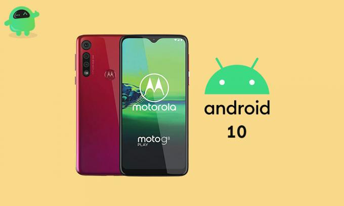 Moto G8 Play Android 10 Ažuriranje statusa praćenja