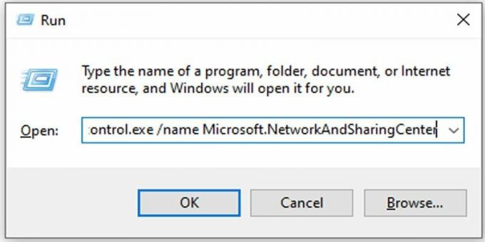 Microsoft. NetworkAndSharingCenter.