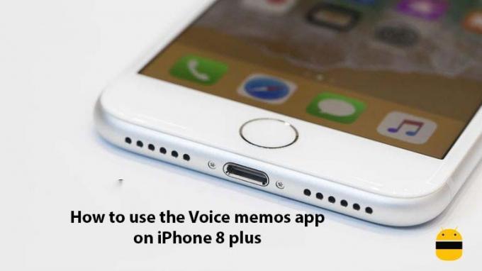 Come utilizzare l'app memo vocali su iPhone 8 plus