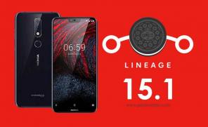 Last ned Lineage OS 15.1 på Nokia 6.1 Plus-basert Android 8.1 Oreo