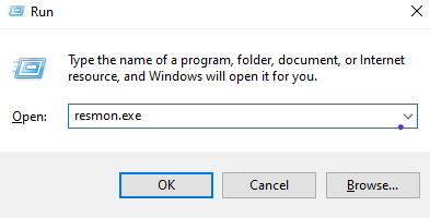 Ako opraviť, že monitor zdrojov nefunguje v systéme Windows 10