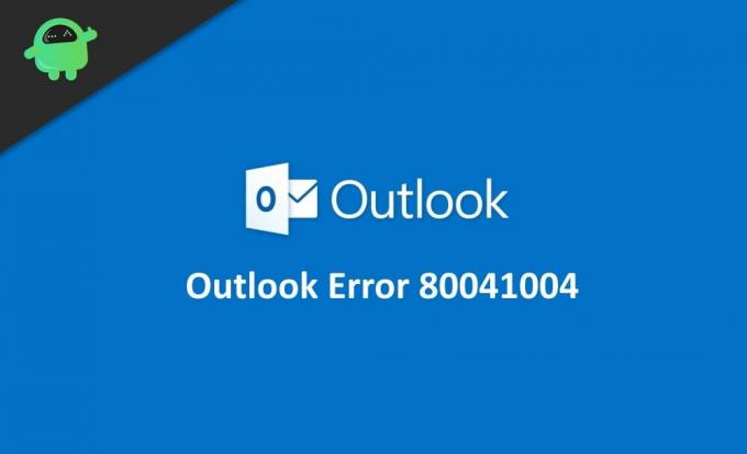 Opraviť chybu programu Windows Outlook 80041004
