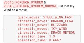 Najboljši premiki in števci za Pokémon Go Kyurem Raid