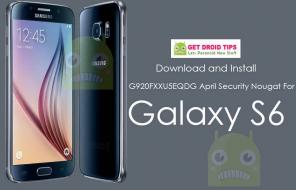 Stáhnout Nainstalovat April Security Nougat G920FXXU5EQDG pro Galaxy S6 SM-G920F