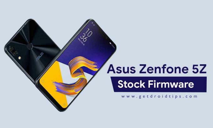 קושחת המניות של Asus ZenFone 5Z [100.10.107.87 - תיקון אבטחה למאי 2020]