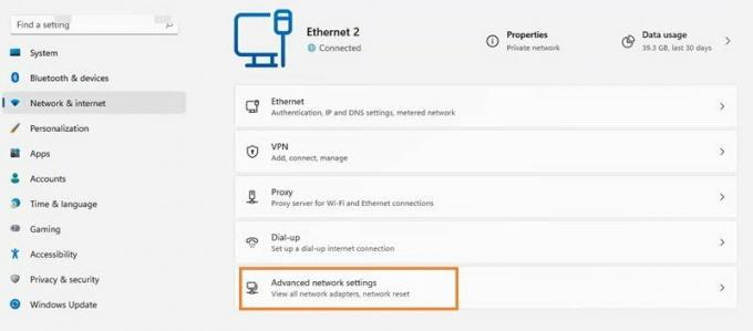 Cómo deshabilitar el adaptador WiFi o Ethernet en Windows 11