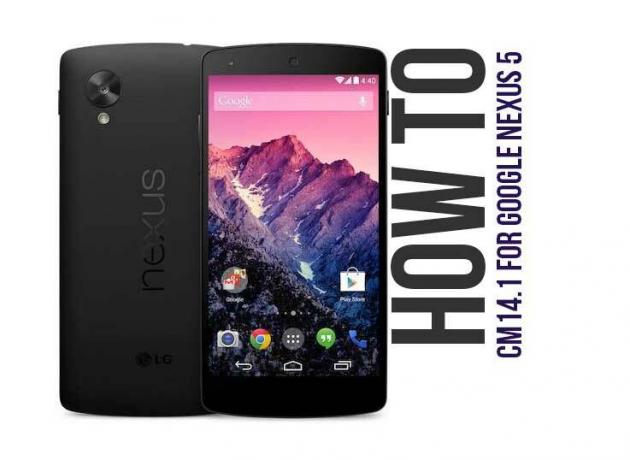 Kako namestiti Android 7.1 Nougat Official CM14.1 za Google Nexus 5