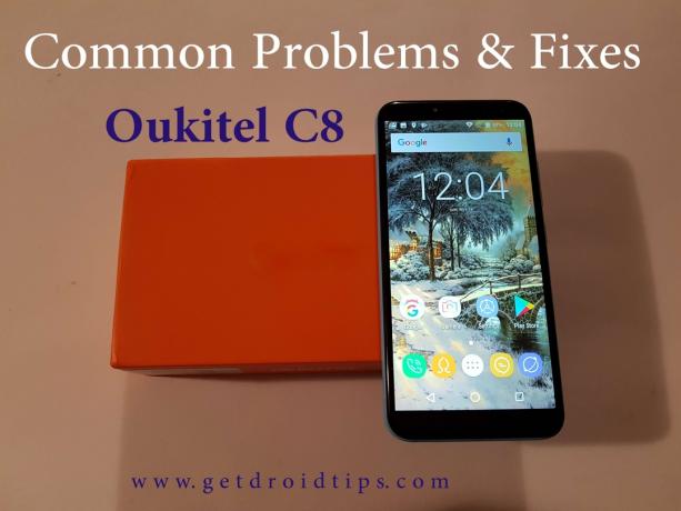 bežné problémy a opravy Oukitel C8