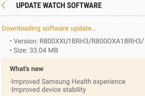 Das allererste Software-Update für Galaxy Watch läuft mit Build R800XXU1BRH3