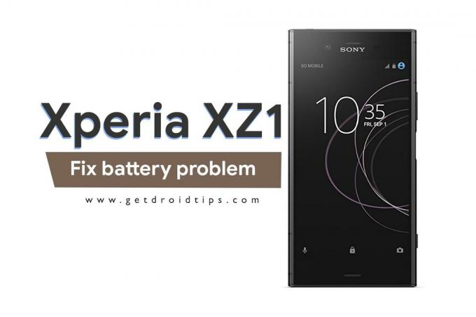 Hvordan fikse Sony Xperia XZ1 batteriproblem