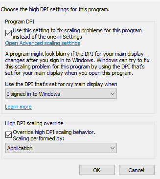 Düzeltme: Windows 10 Bulanık Metin Sorunları