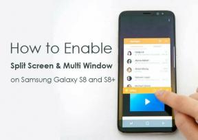 Gesplitst scherm en meerdere vensters inschakelen op de Samsung Galaxy S8 en S8 +