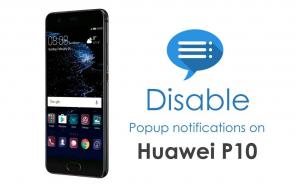 Come disabilitare le notifiche popup su Huawei P10 / P10 Plus