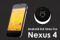 Laden Sie AOSP Android 8.0 Oreo für Nexus 4 herunter (benutzerdefiniertes ROM)