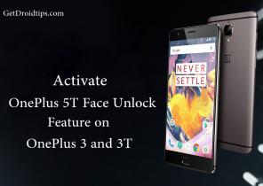 Come attivare la funzione di sblocco facciale di Oneplus 5T su Oneplus 3 e 3T