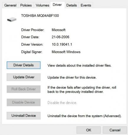 Kako popraviti, če se zunanji pogon ne namesti v sistem Windows 10