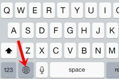 klavye iphone'u değiştir