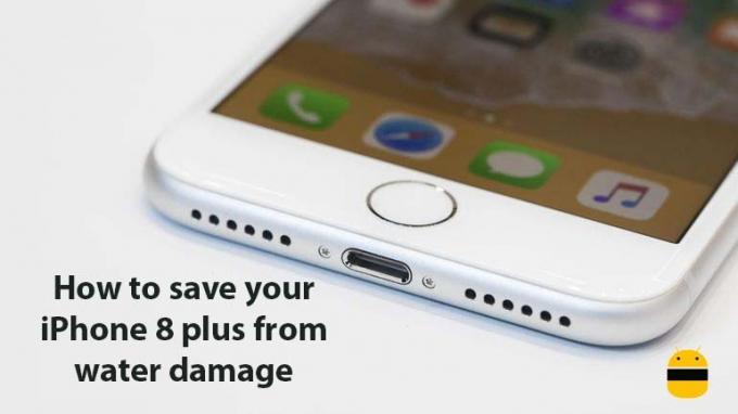 Kako spasiti iPhone 8 plus od oštećenja vodom