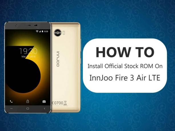 Sådan installeres officiel lager-ROM på InnJoo Fire 3 Air LTE