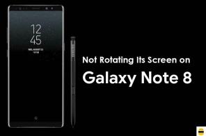 كيفية إصلاح Samsung Galaxy Note 8 لا يدور شاشته