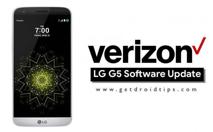 Verizon LG G5'i VS9872DA'ya indirin (Ocak 2018 Güvenlik Yaması)