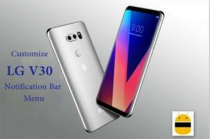 كيفية تخصيص قائمة شريط الإعلام LG V30