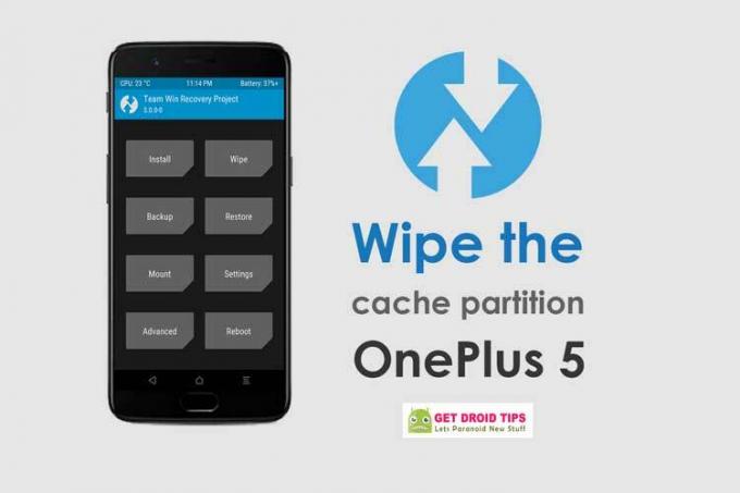 En guide til at slette cache-partitionen på OnePlus 5