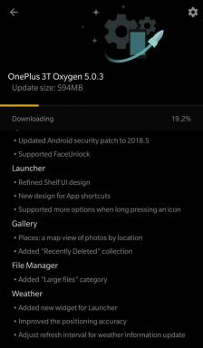 Nejnovější OnePlus 3 / 3T Oxygen OS 5.0.3 přináší odemknutí obličejem s opravou zabezpečení z května 2018