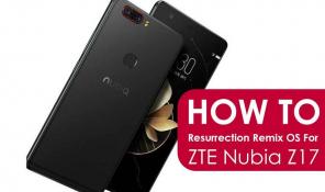 Ako nainštalovať Resurrection Remix pre ZTE Nubia Z17 (Android 7.1.2)