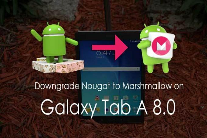 Kā pazemināt Galaxy Tab A 8.0 (2015) Android Nugat uz Marshmallow