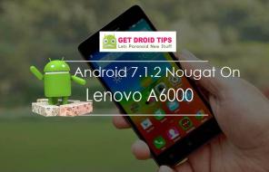 Télécharger Android 7.1.2 Nougat officiel sur Lenovo A6000