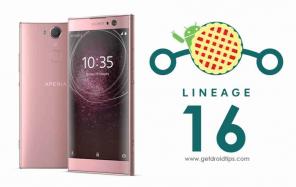 Lejupielādējiet un instalējiet Lineage OS 16 uz Sony Xperia XA2 bāzes 9.0 Pie