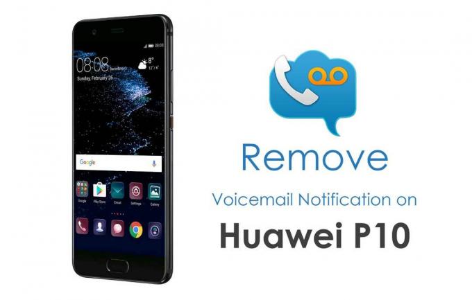 كيفية إزالة إعلام البريد الصوتي على Huawei P10