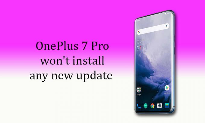 OnePlus 7 Pro nenainstaluje žádnou novou aktualizaci: Jak opravit?