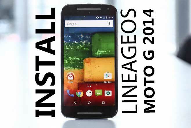 Как да инсталираме официалната Lineage OS 14.1 на Moto G 2014