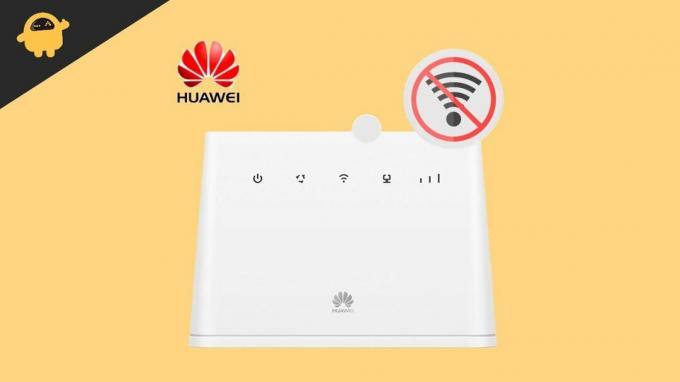 Parandage Huawei WiFi ruuter ühendatud, kuid pole Internetti