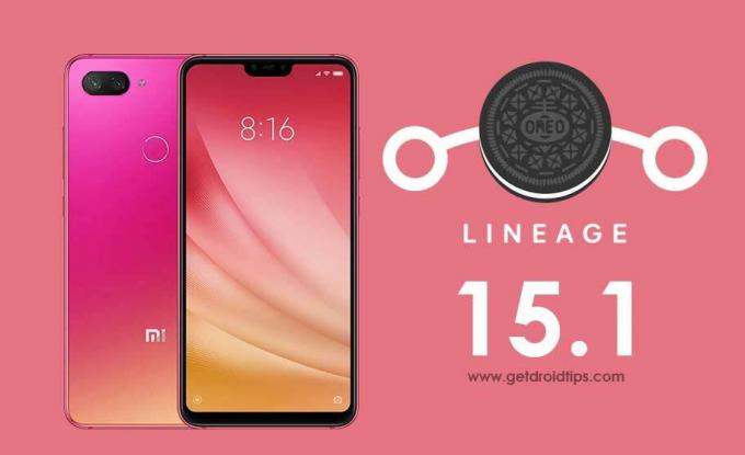Last ned Lineage OS 15.1 på Xiaomi Mi 8 Lite basert Android 8.1 Oreo