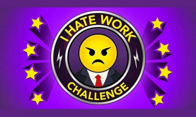 Odio la sfida del lavoro