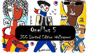 הורד את טפט המניות של OnePlus 5 JCC במהדורה מוגבלת