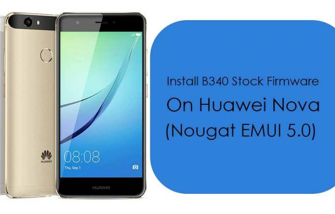 Instalirajte B340 Stock Firmware na Huawei Nova
